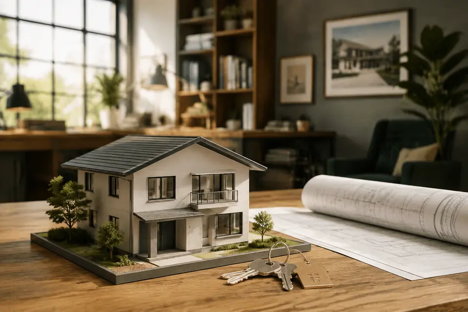 Illustration: Real estate agency
